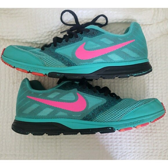 Nike Women's Zoom Fly 630995-301 Blue Turquoise Running Sneakers Size 10.5 US - Picture 10 of 12